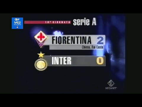 2000-01 (10^ - 10-12-2000) Fiorentina-INTER 2-0 Servizio+Pagelle Controcampo Italia1