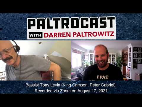 King Crimson's Tony Levin interview with Darren Paltrowitz