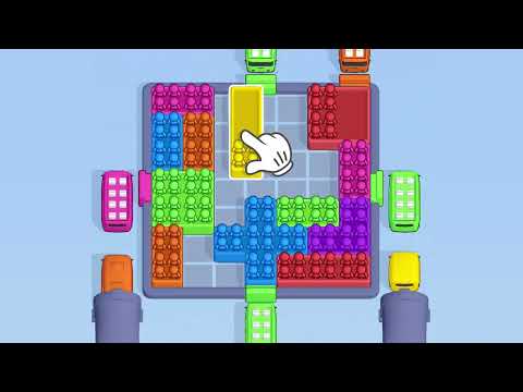 Bus Slider: Block Escape Jam video thumbnail