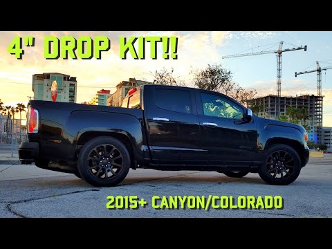 GMC Canyon/Chevy Colorado Belltech 4" Lowering Kit Comprehensive Install Guide