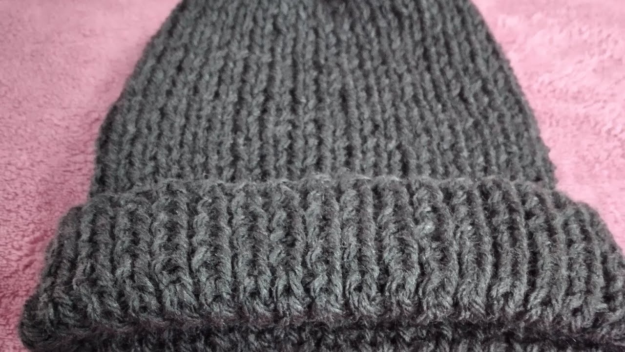 #TOUCA...super fácil...ponto 1 por 1...( tricô)