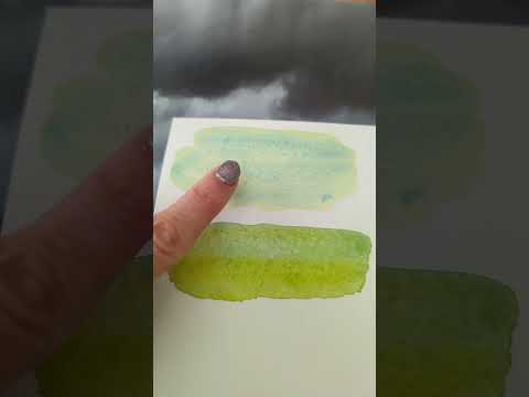 Clever Color Temperature WATERCOLOR Trick!
