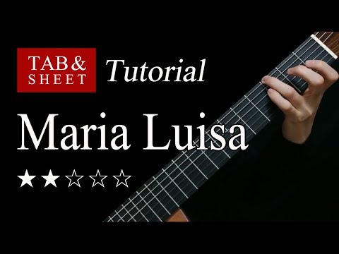 Maria Luisa - Guitar Lesson + TAB