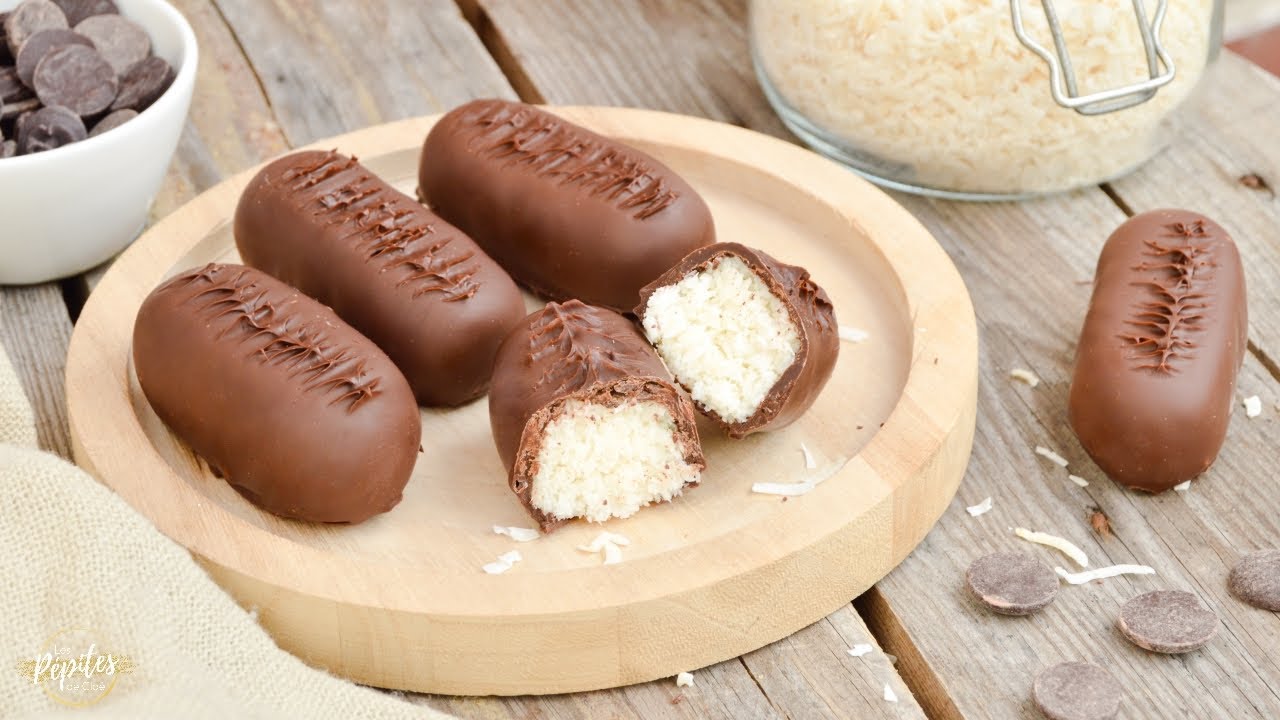 Recette Bounty maison Chocolat Noix de coco