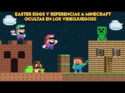 Easter Eggs and References to Minecraft Hidden in Video Games - Pepe el Mago