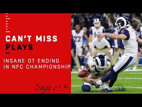 ABSOLUTELY INSANE Overtime Ending in the NFC Championship!
