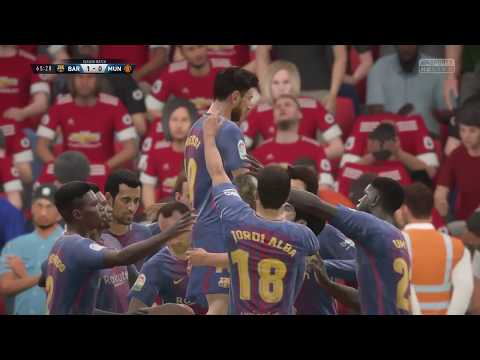 FIFA 18 ROAD TO DIVISION 1 PART 17 - BARCELONA VS MAN UTD - FIFA 18 Online Seasons Gameplay