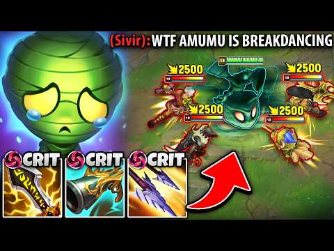 Full Crit Amumu is the most ridiculous thing you'll see today (HIS AUTOS MAKE HIM DANCE)