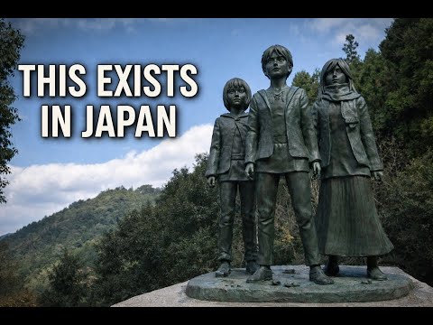 Oyama Dam & Eren, Mikasa, Armin Statues Video