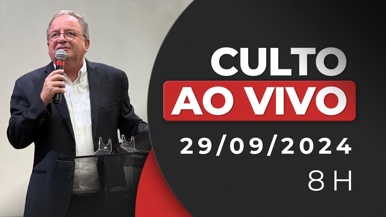 Culto das 8h | 29/09/24 |  AO VIVO - Igreja Presbiteriana de Pinheiros | Pr. Arival Dias Casimiro