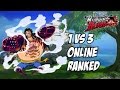 One Piece Burning Blood DLC Luffy Gear 4 1 Vs 3 Online Ranked Matches
