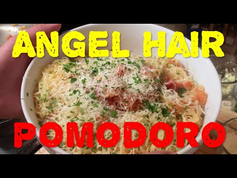 Angel Hair al Pomodoro - Quick Light & Delicious Tomato Sauce with Pasta Recipe