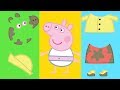 Peppa Pig Dress Up Peppa Pig Learn Colouring Learning With Peppa Pig