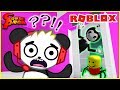 DON'T CHOOSE THE WRONG DOOR IN ROBLOX! Let's Play Hmm with Combo Panda