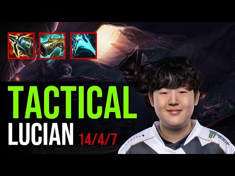 Tactical - LUCIAN vs. PANTHEON Mid | NA Grandmaster