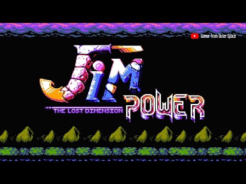 Jim Power - The Lost Dimension (2021 NES Version) First Gameplay