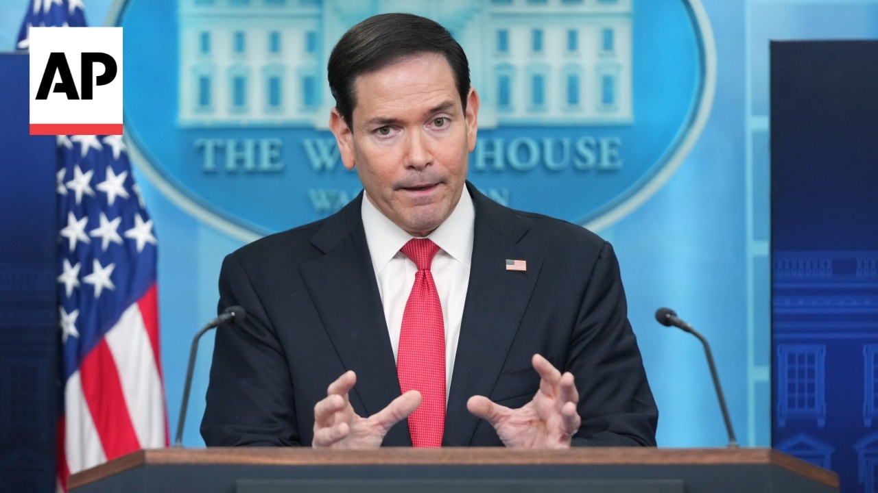 Video | Marco Rubio says the Iran war is 'over' as US shifts to 'defensive' mission
