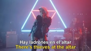 Bon Jovi - The Devil's In The Temple [Lyrics English - Español]