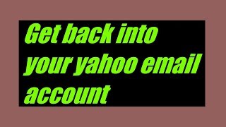 How to Recover Yahoo! Hacked Accounts- Solved!
