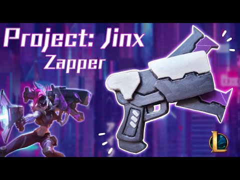 EVA Foam Jinx Zapper Tutorial - Project: Jinx Cosplay (League of Legends)