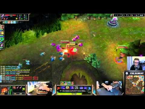 TSM Bjergsen Gnar 1v2