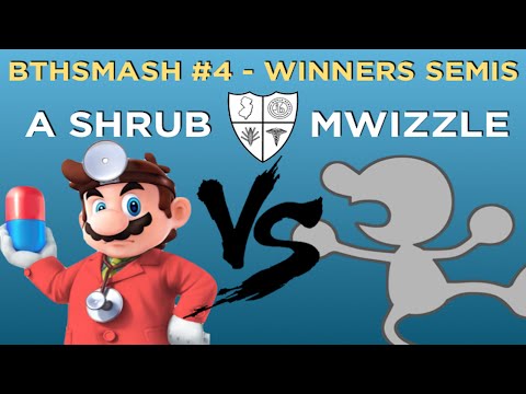 BTHSmash #4 - A Shrub (Samus, Doc) vs MWizzle (G&W) - Winners Semis - Smash 4