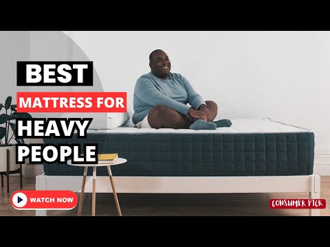 Top 5: BEST Mattress For Heavy People (2024)