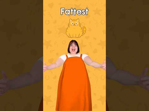 İngilizcede Zıt kelimeler 7 | ER, EST ekleri | #ingilizce #zıtkelimeler #çocuk  #okulöncesi #eğitim