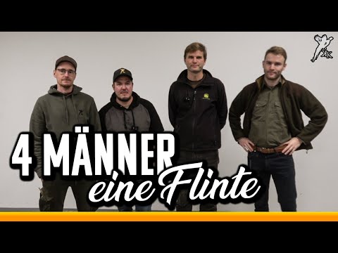 Flinte schießen im Schießkino