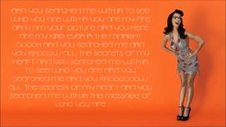 Katy Perry - Search Me Lyrics