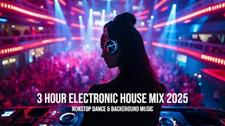 Download lagu 3 Hour Electronic House Mix 2025 | Nonstop Dance & Background Music 4K mp3