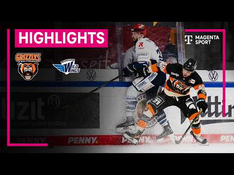 Grizzlys Wolfsburg - Schwenninger Wild Wings | PENNY DEL | MAGENTA SPORT