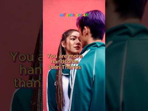 Thanos ? Player 196 prefers to be with him #squidgame #trending #funny #trendingshorts #funshorts