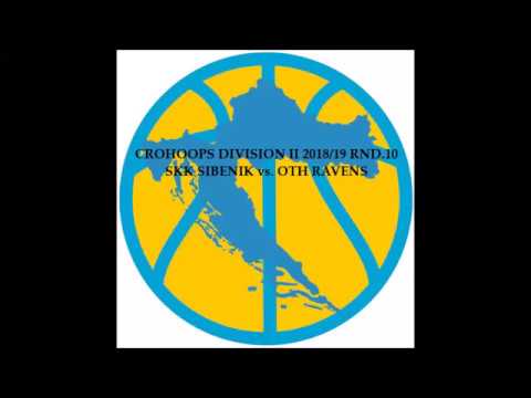 CroHoops Division II 2018/19 Rnd.10 - SKK Sibenik vs. OTH Ravens