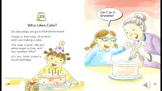 For beginners| One story a day| Book 1 - Who Likes Cake?