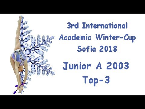 Academic Winter Cup Sofia 2018 - Junior A2003 - Top 3