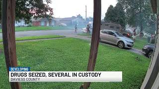 Drugs seized, several in custody after multiple search warrants served in Owensboro and Daviess Co.