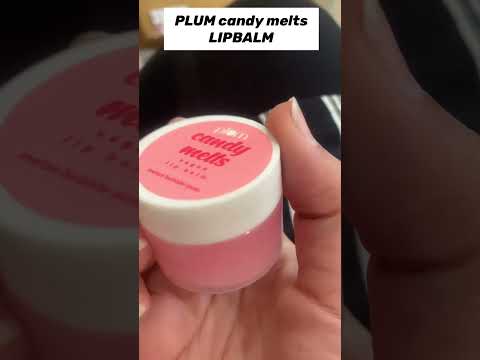 Plum Candy Melts Vegan Lip Balm-melon bubble-yum hindi review|best lipbalm for dry lips#plum#shorts
