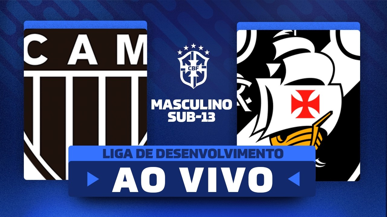 JOGO COMPLETO: ATLÉTICO-MG x VASCO | LIGA DE DESENVOLVIMENTO MASCULINA SUB-13