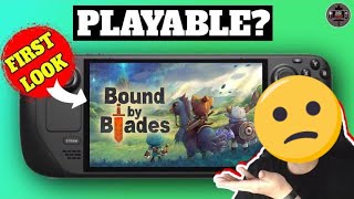 Steam Deck - Bound by Blades - A Monster Rush RPG - Is it Playable?