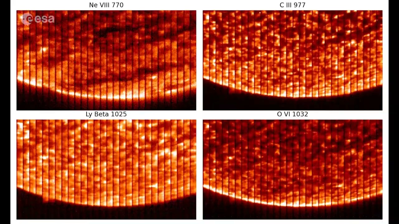 Solar Orbiter: Mercury transit with solar atmosphere backdrop
