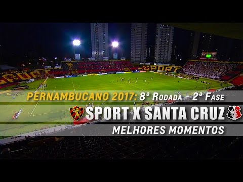 Melhores Momentos de Sport 1 x 1 Santa Cruz pelo Pernambucano 2017