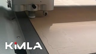 Cutting and creasing cardboard on BPT linear