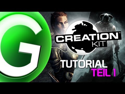 SKYRIM CREATION KIT - Video Tutorial #1 [German]