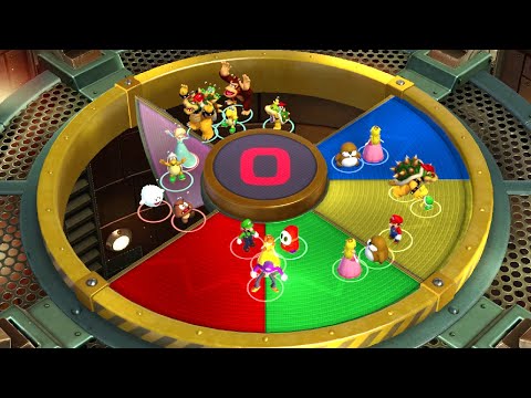 Super Mario Party - All Dangerous Minigames (Master Difficulty)