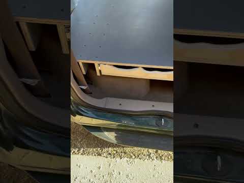 1st Gen Tundra rear seat delete/border collie platform #1stgentundra #tundra #toyota