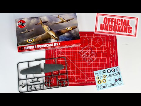 Official Unboxing- Airfix | Hawker Hurricane Mk.I (A02067A)