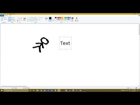 How to rotate images and text in MS Paint (Redone)
