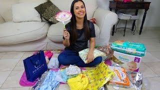 Presentes do Chá de Bebe Revelação