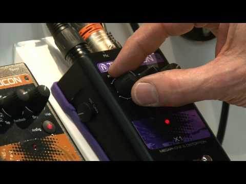 Musikmesse 2011 TC Helicon Voicetone X1 Megaphone Distortion Live Demo